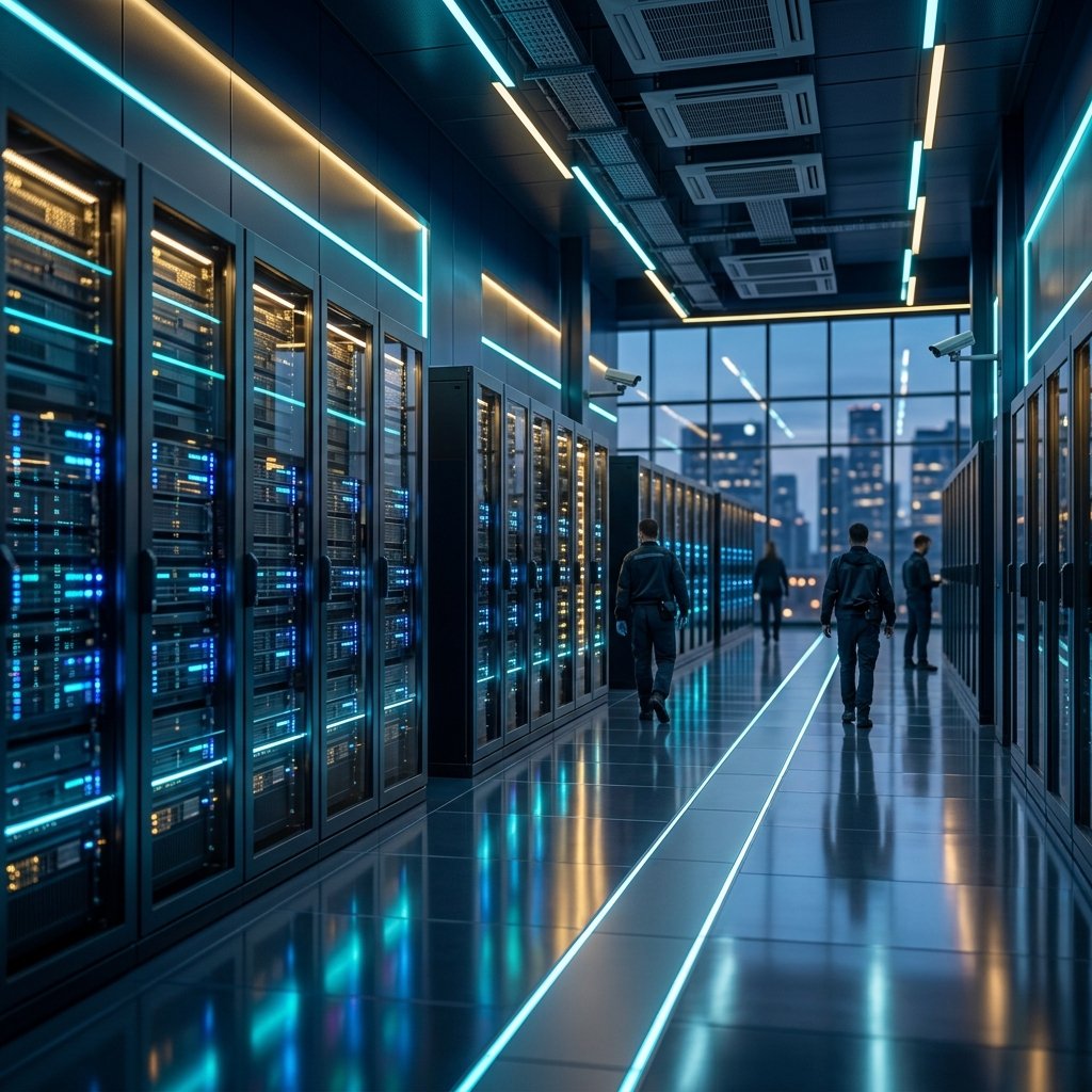 Data center server racks