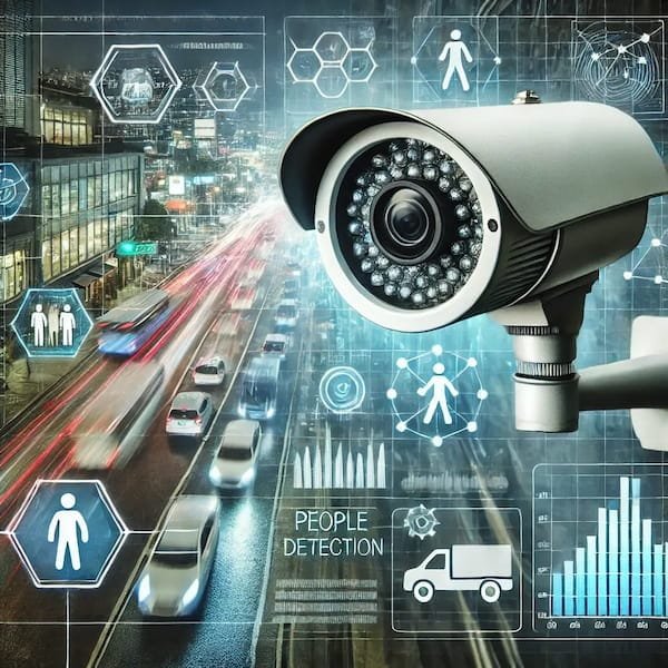 AI video analytics interface