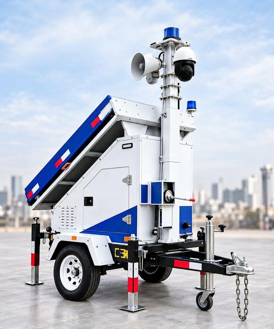 Vanguard — mobile surveillance tower, model 3
