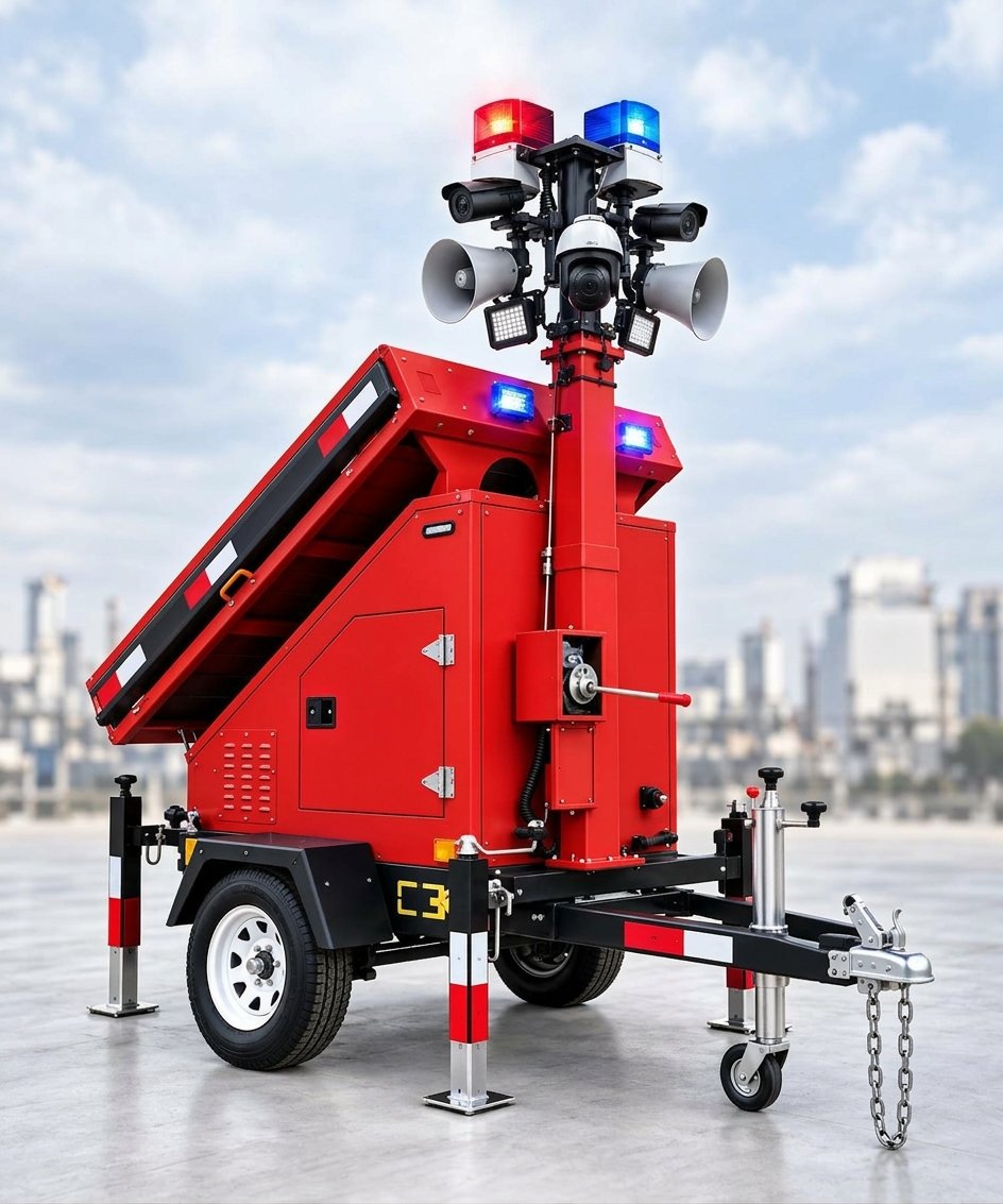 Nexus — mobile surveillance tower, model 5