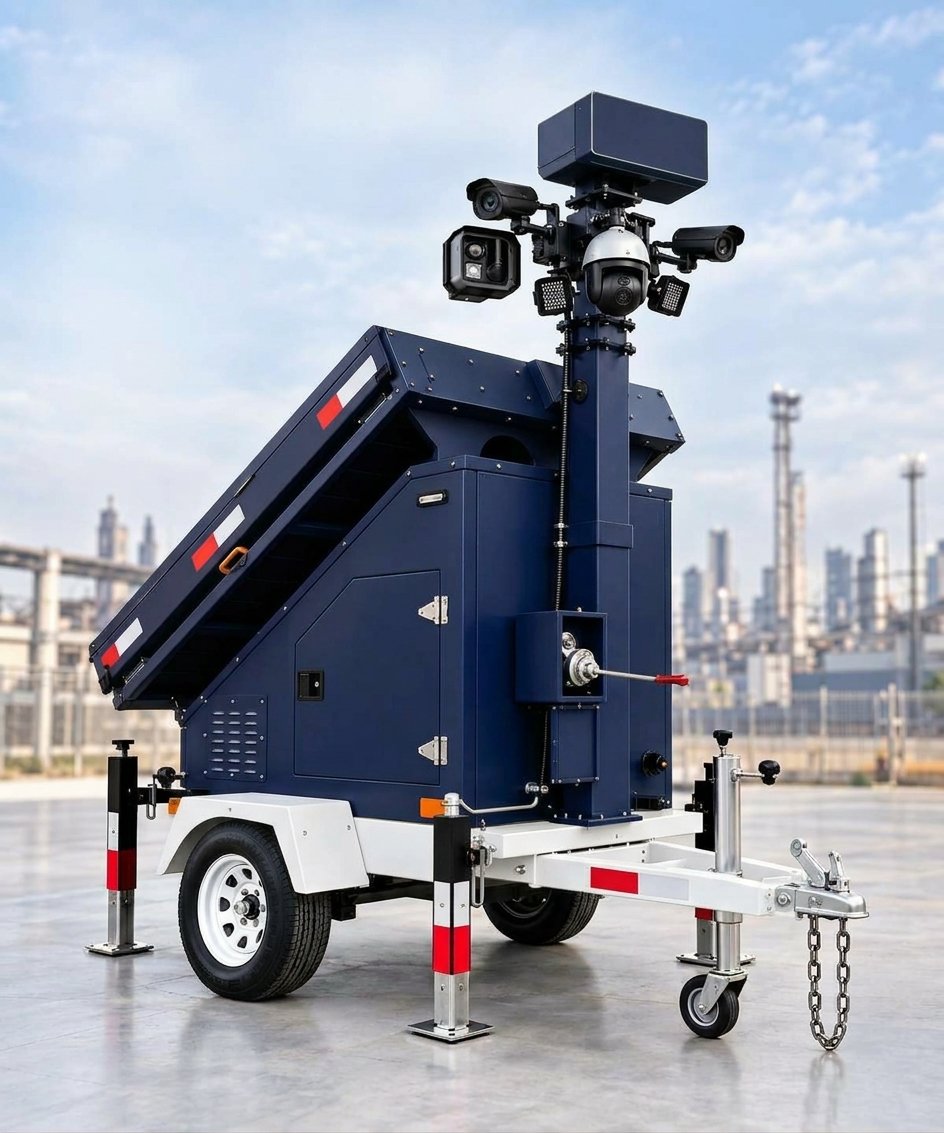 Aegis — mobile surveillance tower, model 6